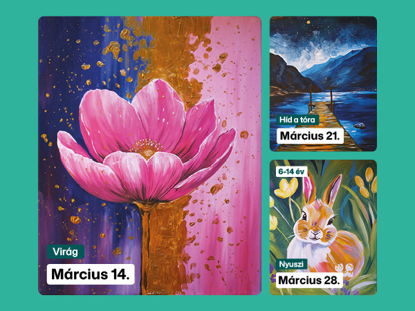 Élményfestés a Korzóban