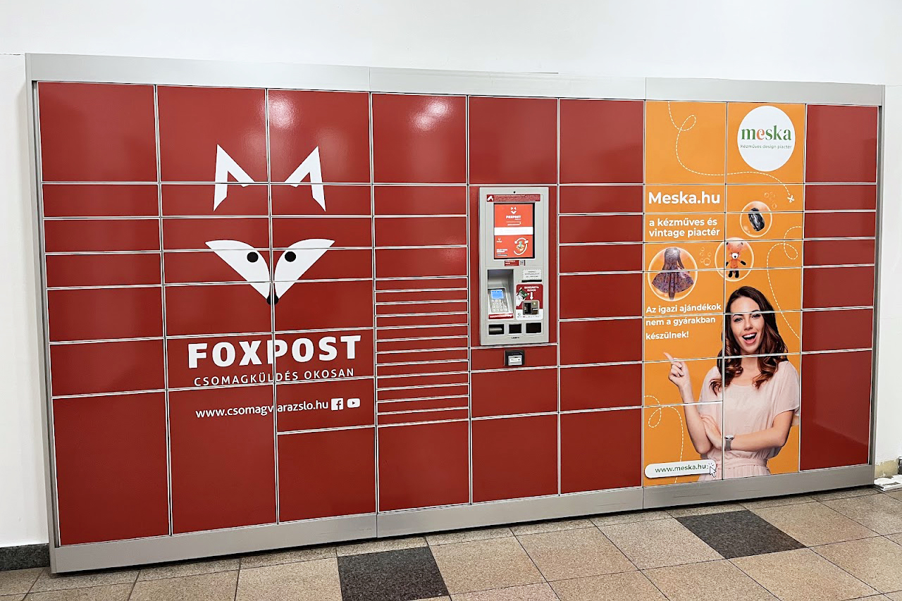 Foxpost Korz Bev s rl k zpont